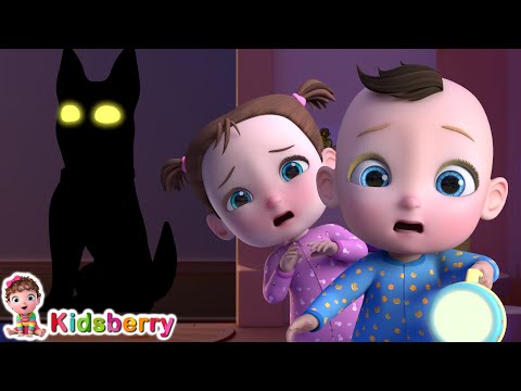 👻 Who’s That Monster in the Dark? | Spooky Fun Rhyme for Kids | Kidsberry Nursery Rhymes & Baby Song