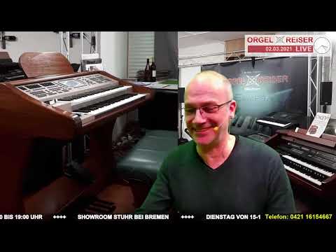 X! SEMPRA BÖHM SE40, SE60, Orgel, YAMAHA HC4 Orgel 2.03.2021 Livestream ORGEL-REiSER Showroom