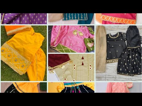 Stylish gota patti dress design | Gota patti work designs #dress#weddingdress #fashionfonts