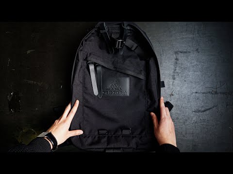 [Jet Black Gregory] A special order all-black daypack for black lovers #gregory