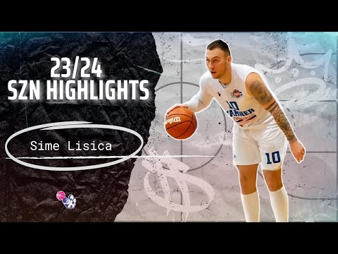 Sime Lisica Highlights 2023/24 || Croatia A1 Liga || KK Kvarner 2010