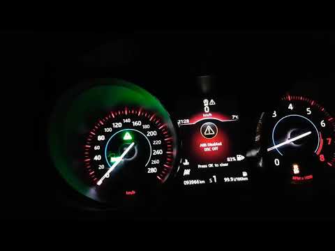 Jaguar XE 25t Acceleration (0-190) autobahn