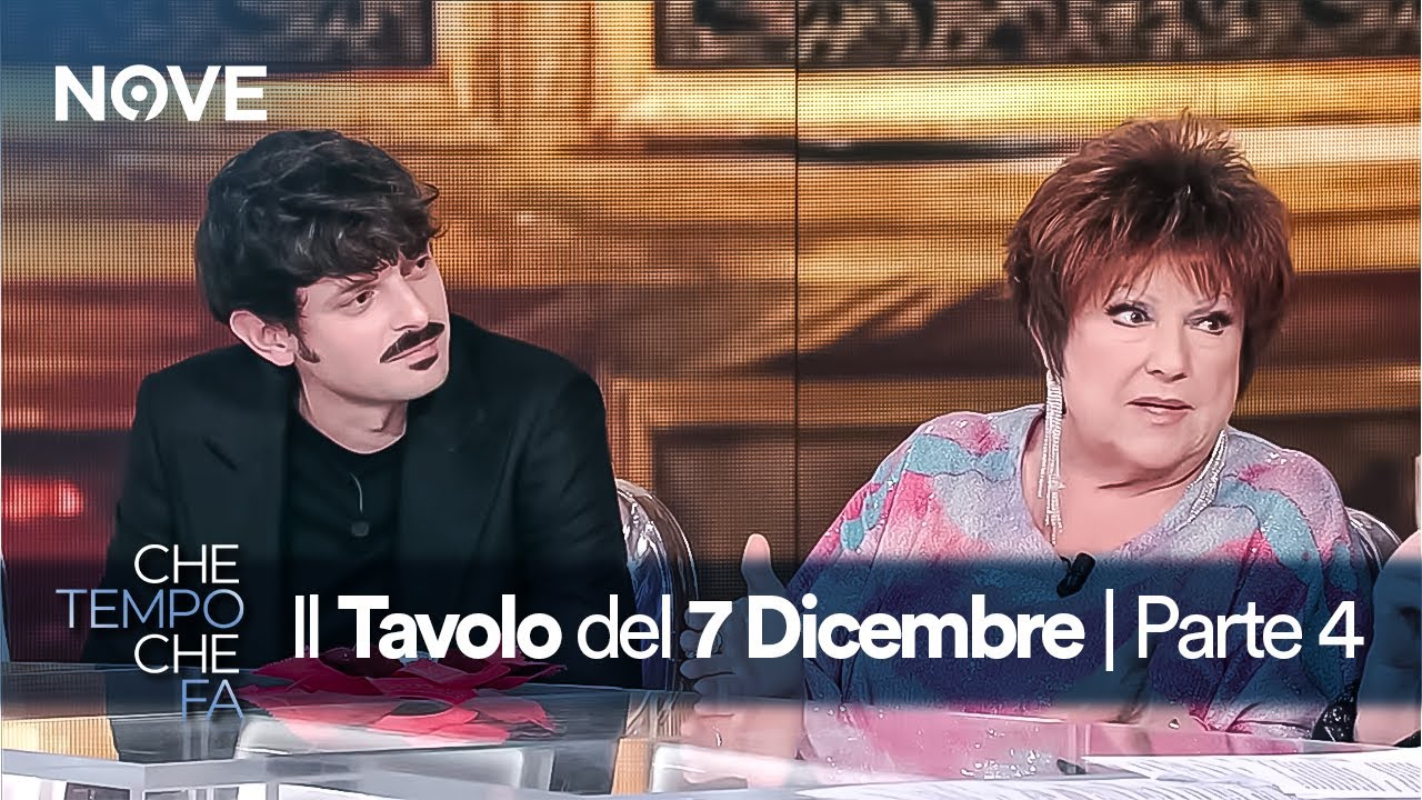 L'ultimo Tavolo del 7 dicembre - Parte 4 | Che tempo che fa