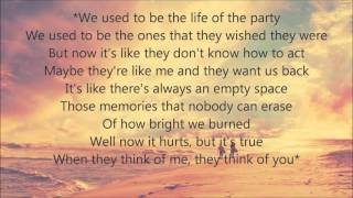 Chris Young ft. Cassadee Pope - Think Of You (Lyrics)