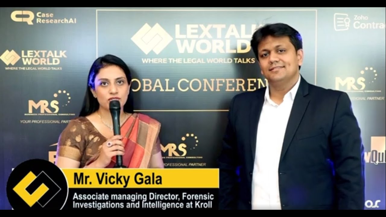 Vicky Gala Shares his  experiences at LexTalk World Conference, India  2024