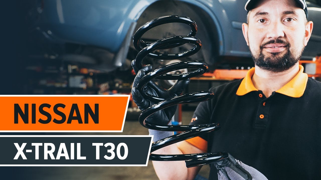 Jak wymienić sprężyny zawieszenia tył w Nissan X Trail T30 - poradnik naprawy