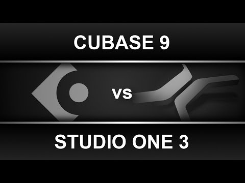 Cubase 9 vs Studio One 3 Pt1 [GERMAN]