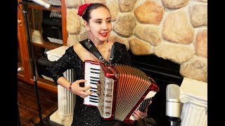 Video thumbnail for 6174 - Red Gold Hohner Concerto I Piano Accordion MM 26 48 $999 by Liberty Bellows