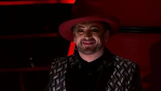 Incredible LOOPING Sam Perry vs AP D Antonio &#39;Sympathy for the Devil&#39; The Voice Australia 2018