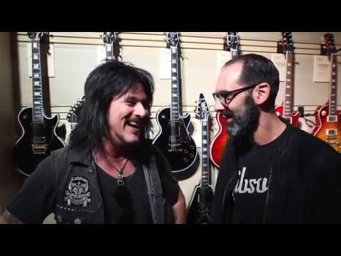 Gilby Clarke Meets Gibson CMO Cesar Gueikian at NAMM 2019