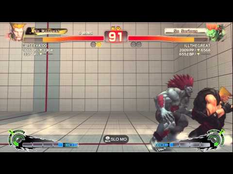 GarSEEYA 00 (Guile) vs: ILLTHEGREAT (Blanka) - SSF4:AE HIGH RANKED ENDLESS TRUE HD MATCHES