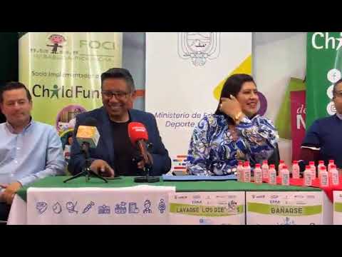 Lanzamiento campaña de higiene en Antonio Ante
