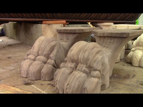 L'gosseux d'bois Ep 234 - Ascenseur de télévision première partie, Les pattes de lions