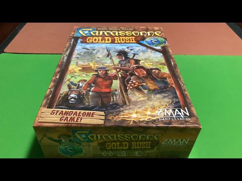 Carcassonne gold rush how to play