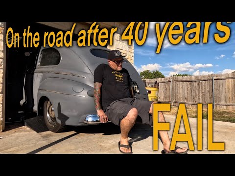 First test drive in 40 years goes horribly wrong