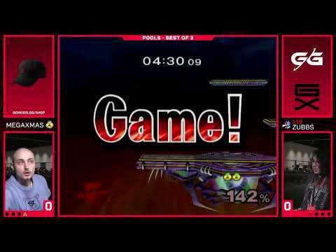 MegaXmas vs zubbs - Winners Pools - GENESIS X | Sheik vs Falco