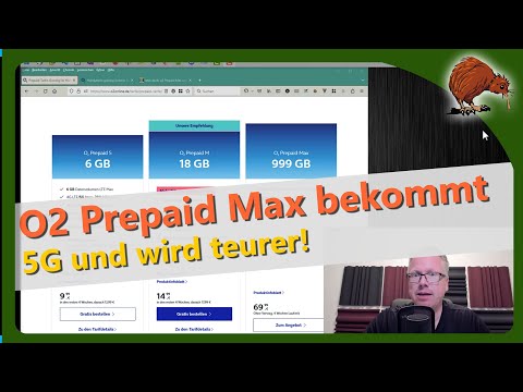 o2 Prepaid Max und Jahrestarife bekommen 5G