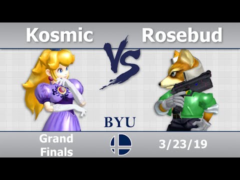Kosmic vs Rosebud | Grand Finals -- BYU Melee Singles 3/23/19
