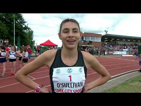 Cork City Sports 2018 - 1500m Sophie O'Sullivan