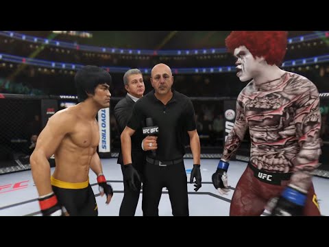 Bruce Lee vs. Sad Clown - EA Sports UFC 3