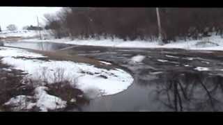 preview picture of video 'South Buffalo River - Sabin, MN river survey part I'