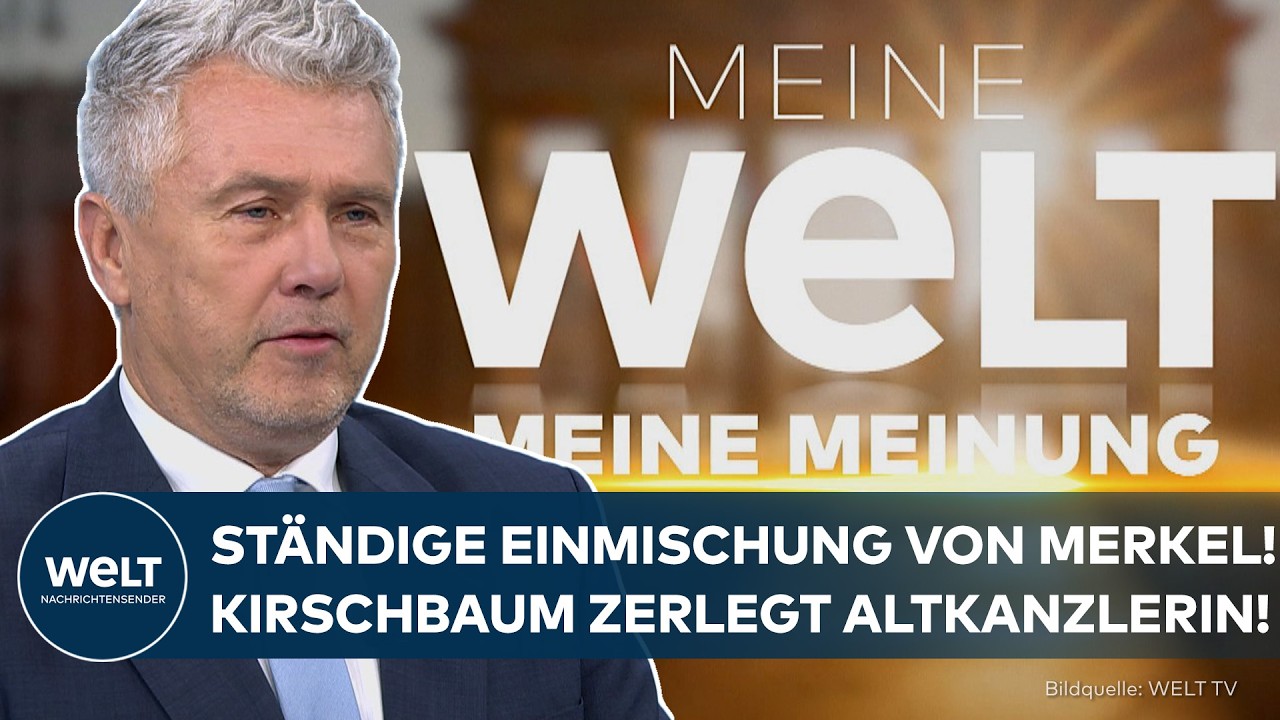 MEINUNG: Ständige Einmischung der Altkanzlerin! Kirschbaum zerlegt Agieren von Mitmisch-Merkel!
