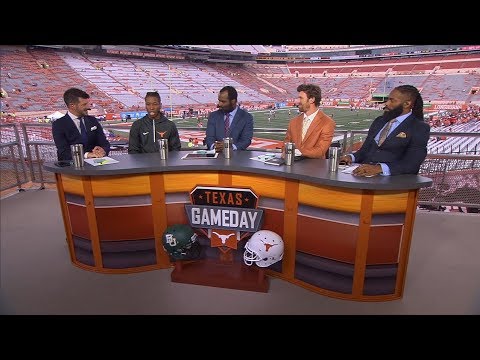Texas Men’s Basketball’s Roach II appears on LHN “Texas GameDay” set