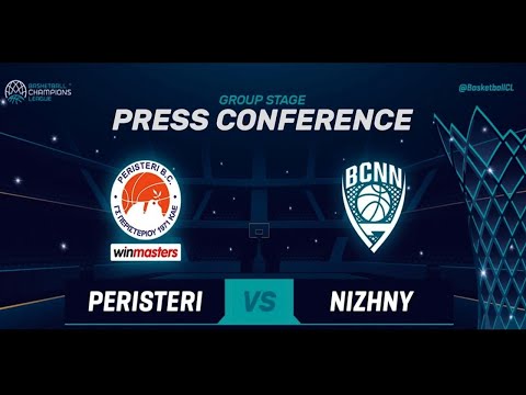 Peristeri winmasters v Nizhny Novgorod | Press Conference | BCL (5/11/2019)