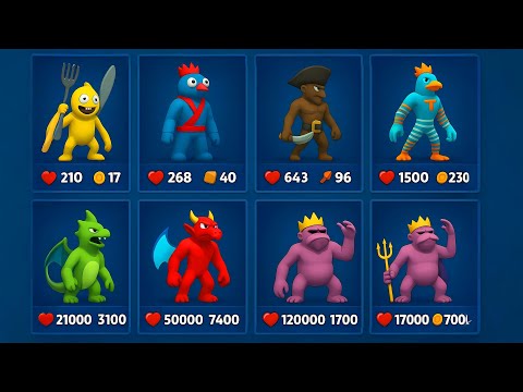 Merge ' Rainbow Friends 3D Run ' - Merge Simulator Battles ( Part - 09) CZ