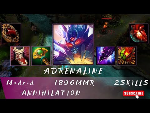 HoN | Mid Wars | Adrenaline | Madrid | 1896 MMR