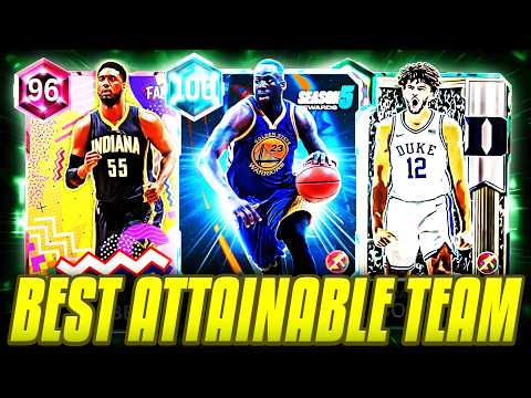 BEST ATTAINABLE TEAM YOU CAN BUILD RIGHT NOW IN NBA 2K26 MYTEAM!