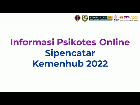 Informasi Psikotes Online SIPENCATAR KEMENHUB Tahun 2022