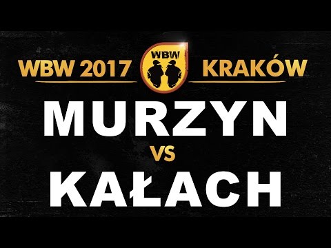 Murzyn 🆚 Kałach 🎤 WBW 2017 Kraków (freestyle rap battle)