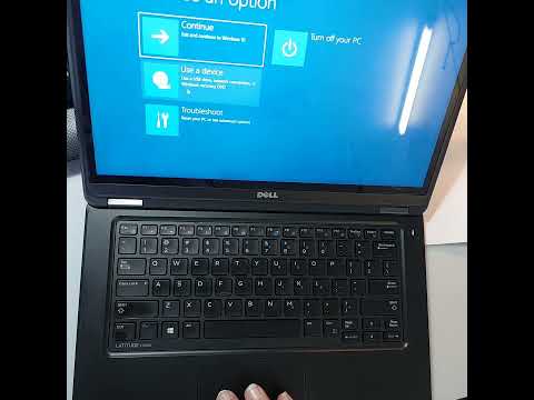how to reset Dell PC notebook