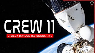 LIVE! NASA SpaceX Crew 11 ISS Undocking