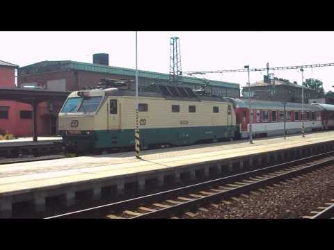 Odjezd vlaku Ex 129 Hradčany (ČD 150.209) - Kolín, 9. 7. 2013