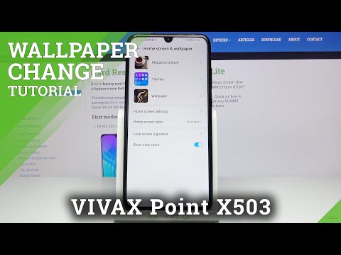 How to Change Wallpaper on HUAWEI Honor 20 Lite– Update Home Screen Lock