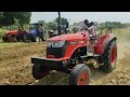 Kartar Tractor 60HP 5936, Demo with Plough at Surajgarh dealership in Rajasthan, Call-9660360410