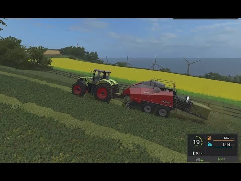Farming Simulator 17 Sandy Bay Bale time KUHN DLC