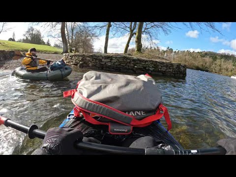 Pack Rafting on Lake Windermere in the UK's Lake District