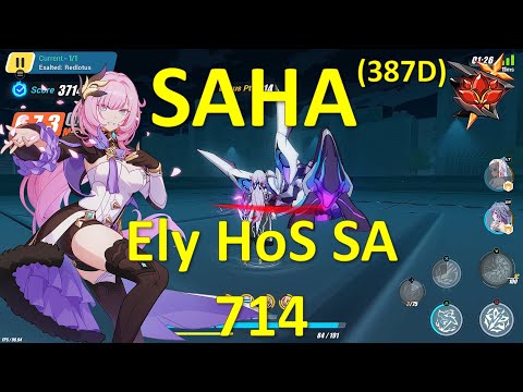 HI3 Abyss Superstring Dimension Redlotus (387D) - Ely HoS SA vs SAHA - Weather Ranged (714)