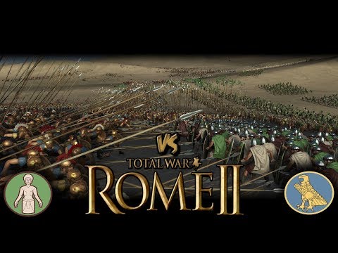 Saba vs Egypt - Huge Clash In The Desert - Total War: Rome II Quick Battle #17