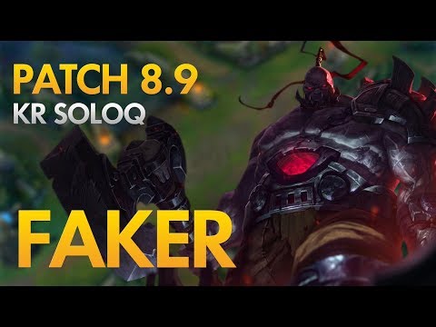 SKT T1 FAKER - Sion Mid Lane