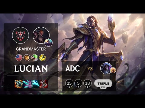 Lucian ADC vs Kai'Sa - NA Grandmaster Patch 11.11