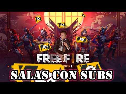 🔴 HOY ES NOCHE DE FREE FAYERRRRR...  FREEFIRE EN VIVO SALAS, CLASIFICATORIAS ETC...