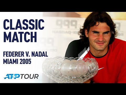 FEDERER V NADAL | 2005 MIAMI OPEN FINAL | ATP