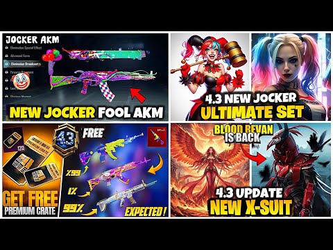 NEW JOCKER AKM IS HERE😍| A18 ROYAL PASS FULL LOOK🔥| NEW PREMIUM CRATE😱| NEXT FOOL ULTIMATE SET🤯PUBGM