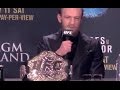 UFC 189 post-fight press conference