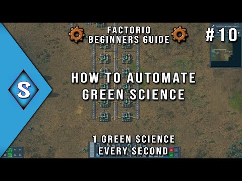 2021 Factorio Beginner's Guide - Ep 10: How To Automate Green Science