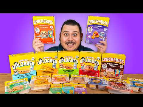 We Ranked EVERY Lunchable Flavor - The Winner Shocked Us!